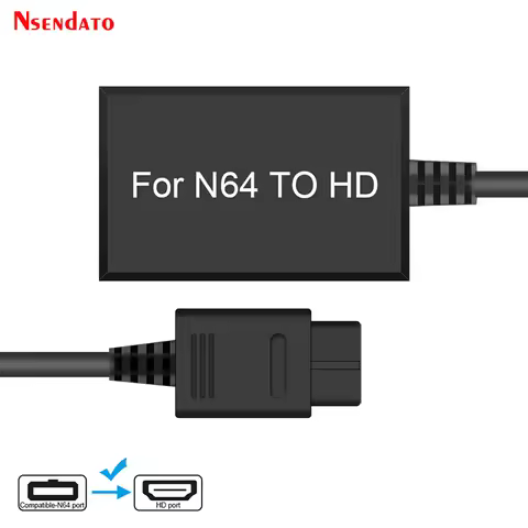 1080P N64 To HDMI-Compatible Converter For Nintend 64/GameCube/SNES Plug Play HDTV HDMI-compatible C
