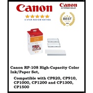 Canon RP-108 High-Capacity Color Ink/Paper Set