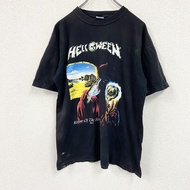 TUCANO PRETO HELLOWEEN Keeper of the Seven Keys Chapter 1 短袖印花樂團T卹 黑 L碼（古著）