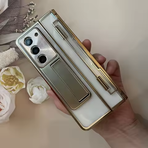 Luxury With Stand And Screen Protector Case For Samsung Galaxy Z Fold 8 7 6 5 4 3 Z Fold 6 5G One-Pi