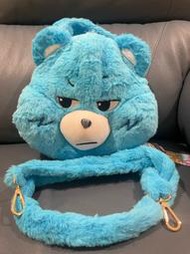 《正貨 有雷射標籤》Care Bears 解鎖魔法系列 跩熊 熊頭包 手提包 附斜背帶 正品有雷射標籤