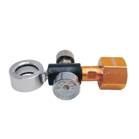 ‌Sodastream DUO/Terra/Art CO2 Charging Adapter with Pressure Gauge - Refill Valve & Air Release for 