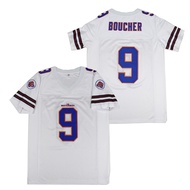 Bobby Boucher #9 The Waterboy Adam Sandler Movie Mud Dogs Bourbon Bowl Football Jersey
