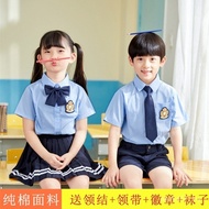 Kindergarten Uniform British Style Children Summer Student Uniform Female Preppy Style School Unifor