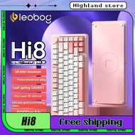 Leobog Hi8 Mechanical Keyboard 3 Mode Bluetooth Wireless Keyboard Kit In stock Hot Swap Aluminium Al