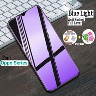 Tempered Glass Anti Blue Light Oppo A16 A16E A16S A16K A17 A17K A77 A77S A58 A58 5G A78 A78 5G Tempe