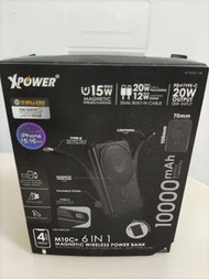 XPOWER M10C + 6 IN 1 MAGNETIC WIRELESS POWER BANK