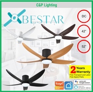 [Installation Promotion] Bestar Vito 5 42" / 52" Smart Wifi DC 5 Blades Ceiling Fan with Light