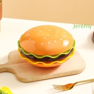 JEREMY1 Cartoon Burger Seasoning Dish Set, Stackable 7/5-Layer Spit Bone Dish, Small Sushi Dip Conta