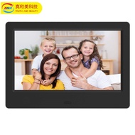 QM💎7Inch8Inch10Inch Digital Photo Frame Electronic Photo Album Digital Photo Frame Manufacturer  Narrow Frame Silk Scree