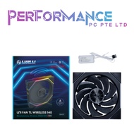 LIAN LI UNI FAN WIRELESS TL140 NORMAL / REVERSE- 1pc Black / White (3 YEAR WARRANTY BY CORBELL TECHN
