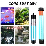 20W King UV Lamp | Dual Ball SUV - Disinfection, Koi Pond Algae, Wastewater Treatment, Living Room