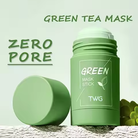 40g Cleansing Green Tea Bar Mask Cleansing Mud Bar Mask Oil Control Anti Acne Eggplant Skin Care Whi