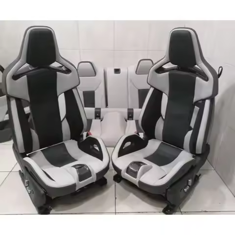 Auto Accessories Waterproof Carbon Fiber Racing Bucket Seats, Original PU Leather For F16-F34 F80-F8