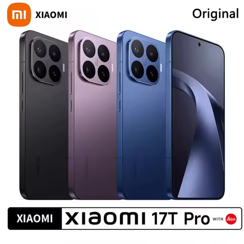Xiaomi 17T Pro 5G Global Version, 6.83" 144Hz AMOLED, Dimensity 9500, 50MP Leica Camera, 7000mAh Bat