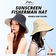 {SG} Bucket Hat Sun Hat Women Summer Hat For Women Hat for Sum Unisex Wide Sun Cap Sun Protection Ha