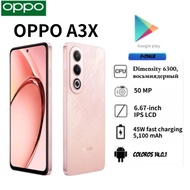 OPPO | 2026 OPPO A3X Global Version Smartphone 8GB+256GB 6.67 120Hz 64MP AI Dual Camera 67W SuperCha