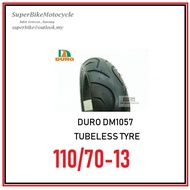 DURO DM1057 110/70-13 Tubeless Motorcycle Tyre