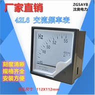 Preferred❤ Leisure ZGSAYB Shen Ao 42L6HZ Frequency Meter Default Voltage 380V Low Frequency Meter El