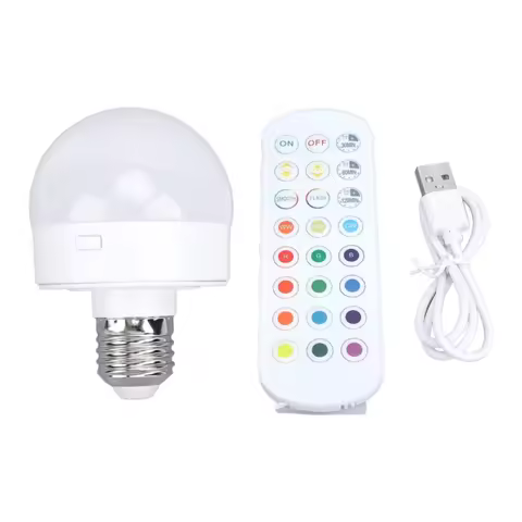 D9 E26 Magnetic Light Bulb E27 Rechargeable Battery Operated Light Bulb With Remote Control Timer Di