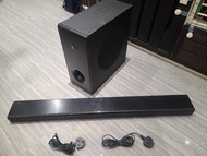 Yamaha Soundbar + Subwoofer