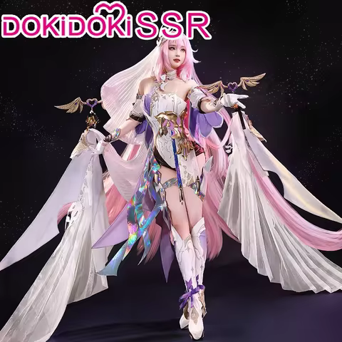 IN STOCK Elysia Cosplay Costume Game Honkai Impact 3rd DokiDoki-SSR Elysia Herrscher of Human: Ego C