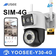 USEE SIM-4G Y30-4G Y70-4G yoosee app cctv IPCamera กล้องวงจรปิดนอกบ้านกันน้ำ พูดคุยโต้ตอบได้ กล้องวง
