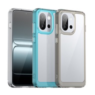 For OnePlus 13T 13s 5G Transparent Acrylic Shockproof Protective Phone Cover Case
