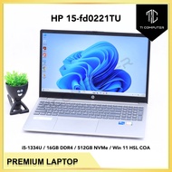 HP 15-fd0221TU Intel i5-1334U 16GB RAM 512GB NVMe SSD Win 11 HSL Used Laptop