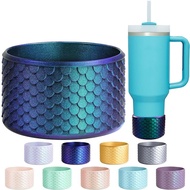 Mermaid Silicone Boot for StanleyCup 40/30 oz,Made for HydroJug Traveler 32/40 oz & Stanley IceFlow 