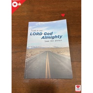 ️ Trust in our LORD God Almighty ️ ~ Seek Him always (B5 Booklet) - Weekly Planner