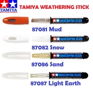 TAMIYA WEATHERING STICK 87081 Mud 87082 Snow 87086 Sand 87087 Light Earth