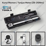 1/ 2 Inch 28-210Nm Torque Wrench / Torque Wrench Two Way Spanner Tools Sok