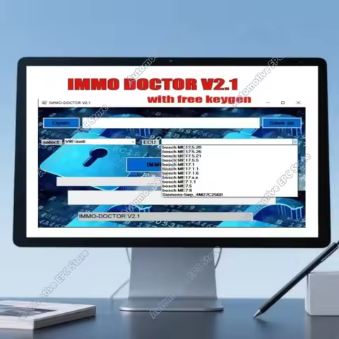 Hot 2023 IMMO DOCTOR V2.1 software Turn off engine computer anti-theft software for SIM2K MT38 ME 17