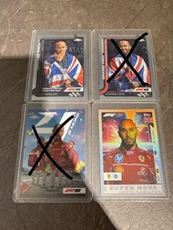 Lewis Hamilton F1 topps chrome