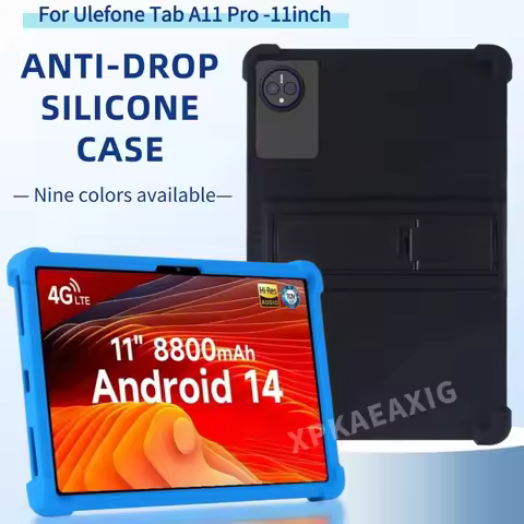 For Ulefone Tab A11 Pro 11" Tablet Case Shockproof Cover Ulefone Tab A11 Soft Silicon Stand Protecti