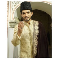 Songkok Jinnah Cap Karakul Topi 100% Original Bulu Kambing Bebiri Songkok Pakistan Peci Kopiah Bulu