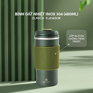 Cốc giữ nhiệt inox 304 Elmich EL8345 dung tích 480ML - Hàng Chính Hãng
