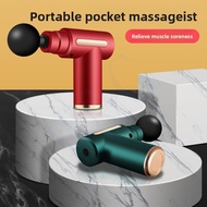 Fascia Gun Fascia Gun Mini Portable Fitness Muscle Relaxation Cervical Massager Fascia Gun LWOD