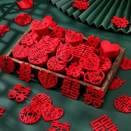 Set of 10 - 20 - 30 Mini Happy Letters, Small Happy Letters for Wedding Party Decoration, Fruit Tray