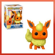 Games Pokemon Flareon 629 Slight Damaged Box Funko Pop Vinyl Figure