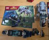 LEGO 76099 Rhino Face-Off by the Mine Black Panther MCU Erik Killmonger N'Jadaka Avengers