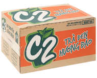 Trà đen hương đào C2 chai 455ml