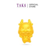 TAKA Jewellery 999 Pure Gold Charm Dragon