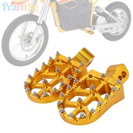 PEARLTH Dirt Bike Foot Pegs, Rest Pedal Durable Footpegs Rest,  CNC|Pedal CNC for MX 650 500 MX650 M