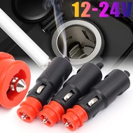 12V-24V Car Cigar Lighter Plug - Power Socket Adaptor - High-quality, Heat-resistant - Male Plug Acc