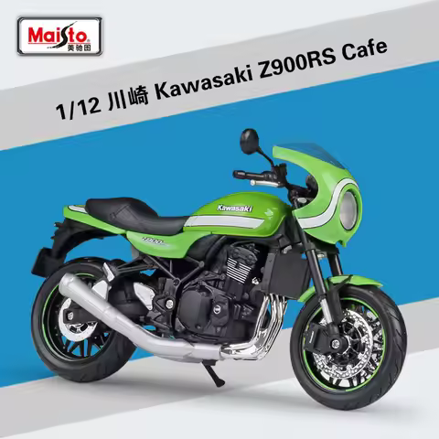 Maisto 1:12 Kawasaki Z900RS Cafe Z900 RS Z 900 RS Imitation Alloy Motorcycle Model Toys Collectibles
