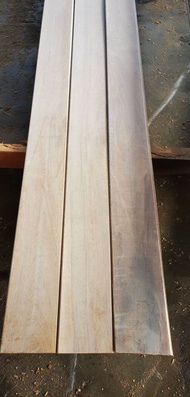 Balau Solid Wood Timber Smooth Finish 12(T)mm × 145(W)mm = 1ft to 10ft (L)Feet Kayu Balau
