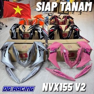 TERBARU EXCITER NVX155 V2 COVER SET BINTANG STAR/ NVX STAR COVER/ NVX BINTANG COVER SET INDO / AEROX