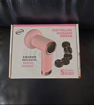 按摩槍 Deep Rolling Massager 筋膜按摩槍  手持 粉紅色 USB充電